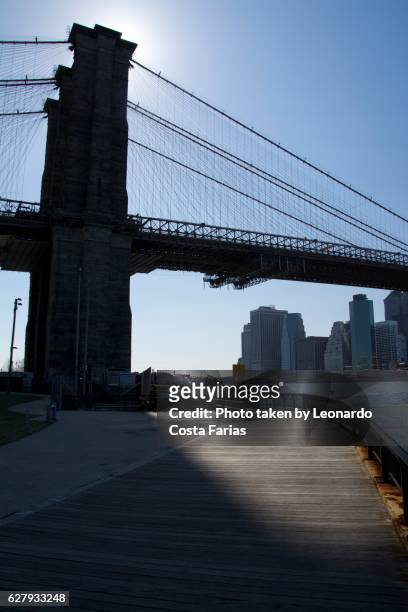 brooklyn bridge - leonardo costa farias bildbanksfoton och bilder