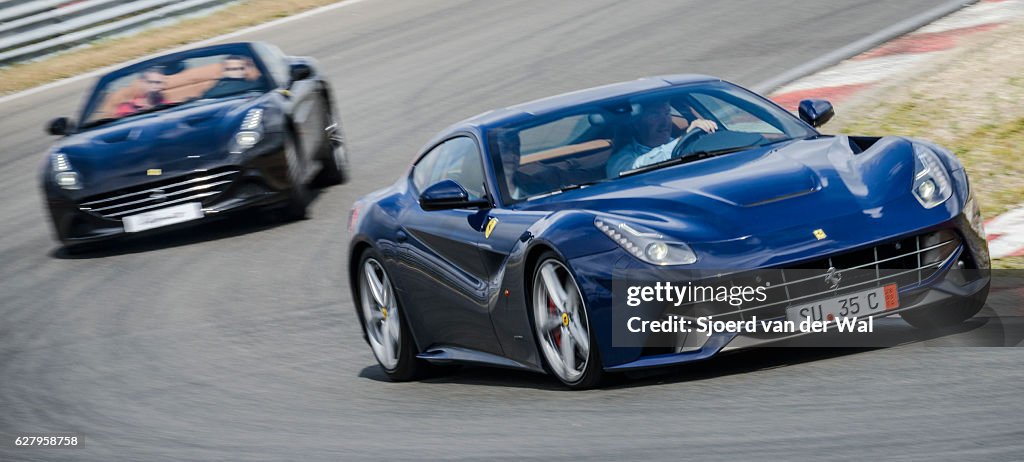 Ferrari F12 Berlinetta and Ferrari California T sports cars