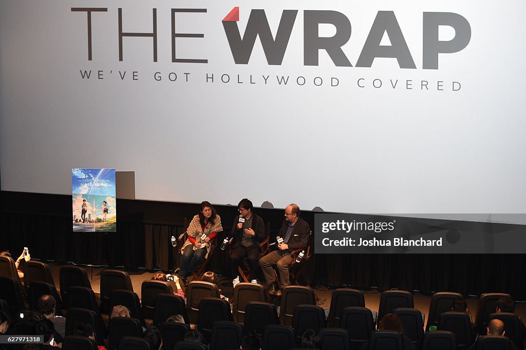 TheWrap's Special Screening Presentation Of "Your Name" And "Jackie"