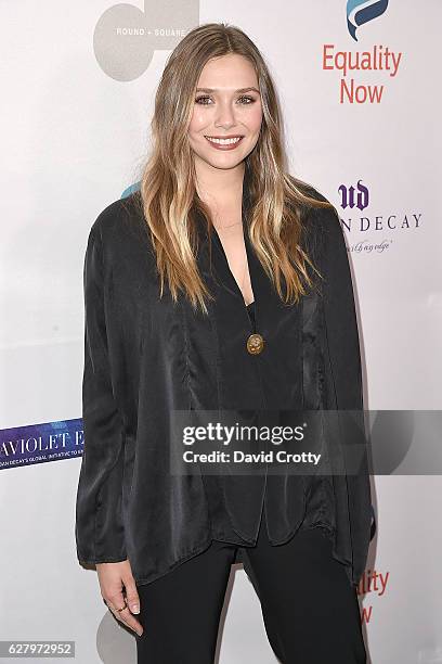 Elizabeth Olsen attends Equality Now's 3rd Annual "Make Equality Reality" Gala - Arrivals at Montage Beverly Hills on December 5, 2016 in Beverly...
