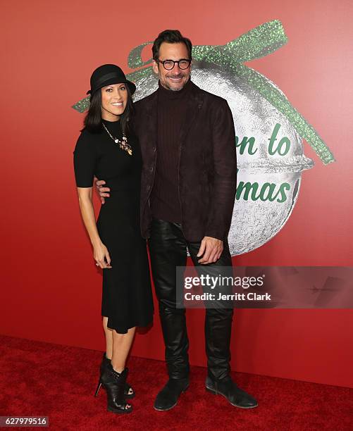 Jennifer Dorogi and Lawrence Zarian attend the Screening Of Hallmark Channel's "A Nutcracker Christmas" at The Grove on December 5, 2016 in Los...