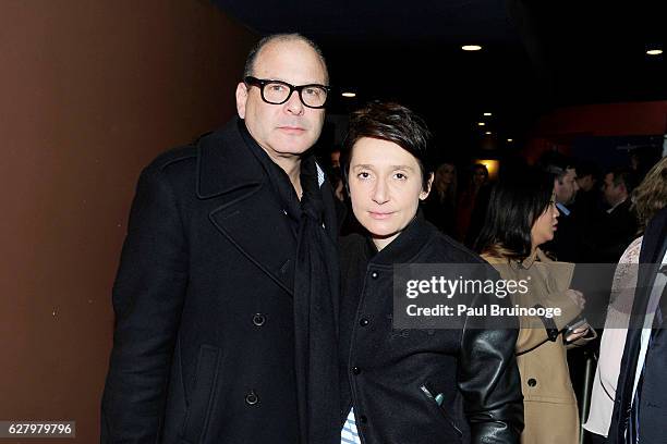 Reed Krakoff and Delphine Krakoff attend the Paramount Pictures with Paramount Pictures with The Cinema Society & Svedka Host a Screening of "Office...