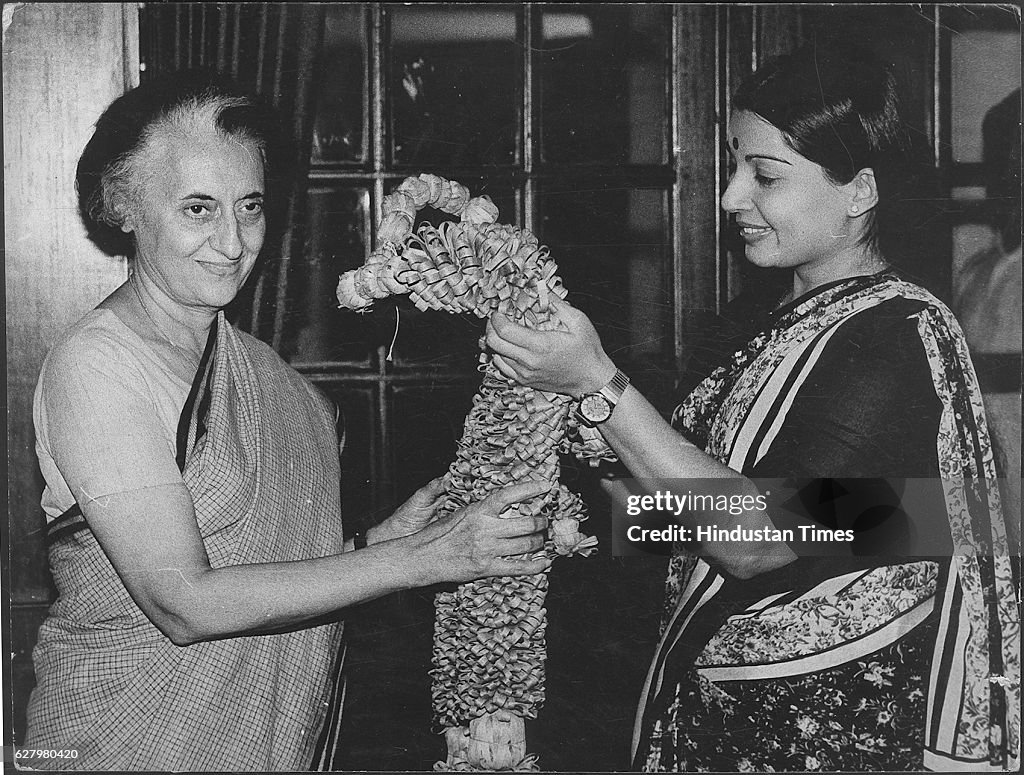 Archival Photos Of AIADMK Chief And Tamil Nadu Chief Minister J Jayalalithaa