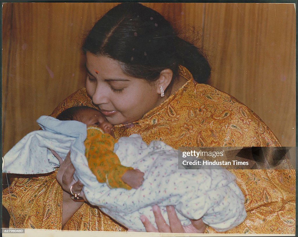 Archival Photos Of AIADMK Chief And Tamil Nadu Chief Minister J Jayalalithaa