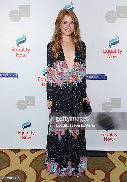 Actress Genevieve Angelson attends Equality Now's 3rd annual "Make Equality Reality" gala at Montage Beverly Hills on December 5, 2016 in Beverly...