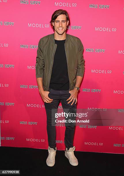 Zac Stenmark arrives ahead Hailey Baldwin's 20th Birthday Party at Mrs Sippy's on December 6, 2016 in Sydney, Australia. Hailey is in Sydney for the...