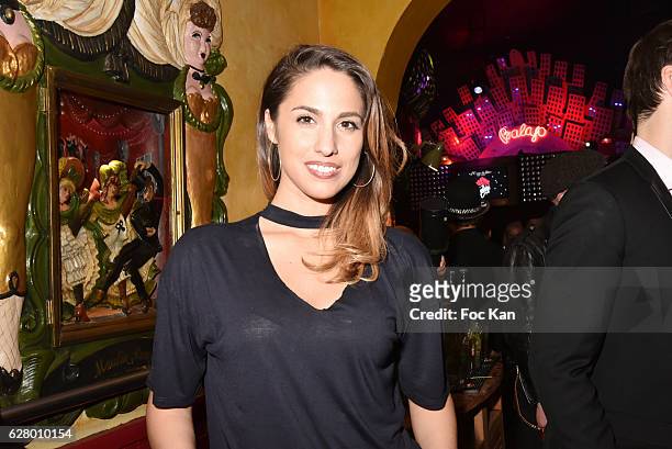 Charlotte Namura attends Balajo 80th Anniversary Party at Balajo on December 5, 2016 in Paris, France.