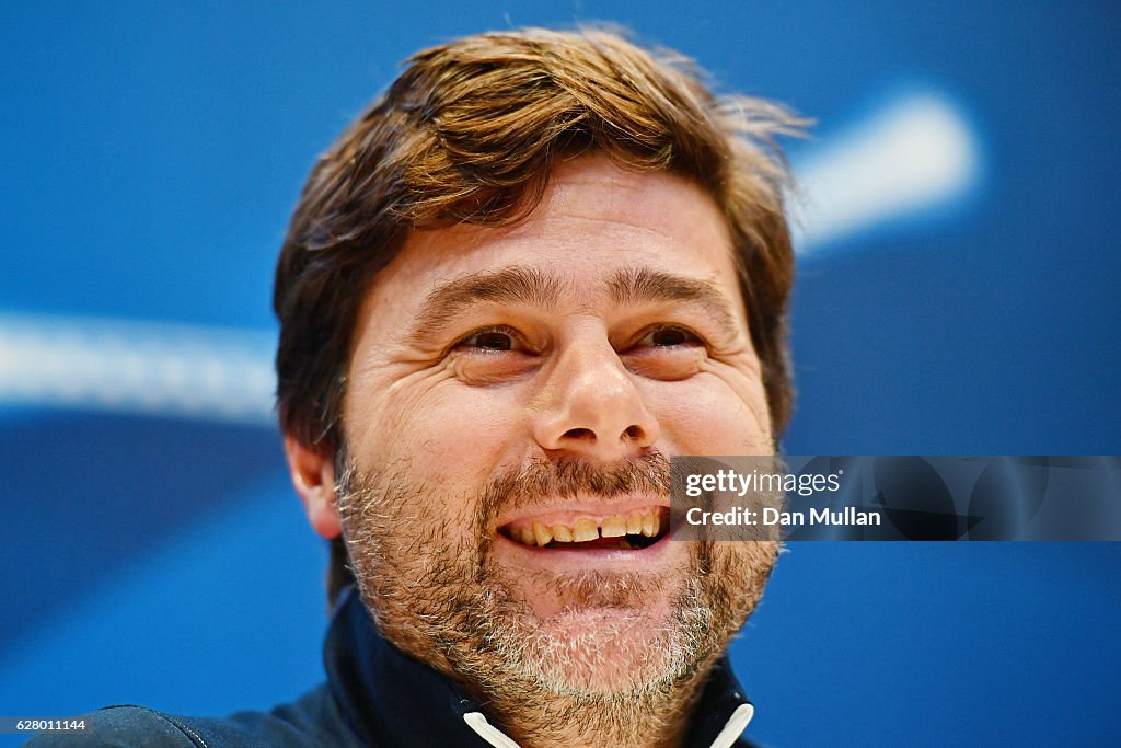 Tottenham Hotspur FC Training Session and Press Conference