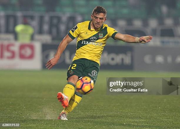 Pacos Ferreira's midfielder Pedrinho Moreira from Portugal in action during the Primeira Liga match between Pacos de Ferreira and Boavista FC at...