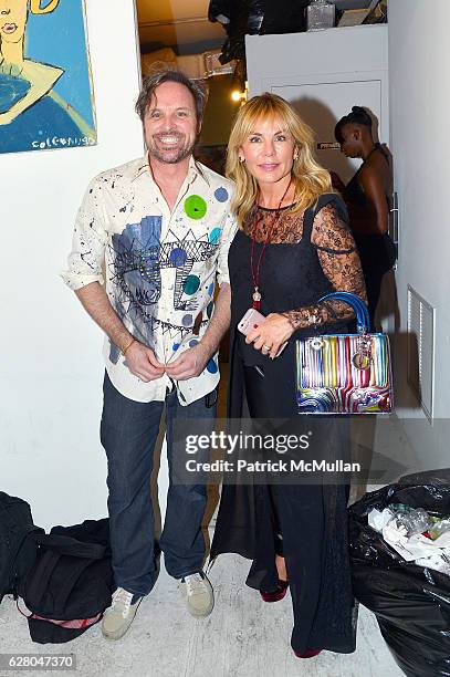 Guests attend the Patricia Field Art Basel Debut with Art Fashion Pop Up and Runway Presentation at The White Dot Gallery in Wynwood on December 1,...