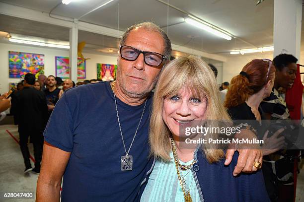 Guests attend the Patricia Field Art Basel Debut with Art Fashion Pop Up and Runway Presentation at The White Dot Gallery in Wynwood on December 1,...