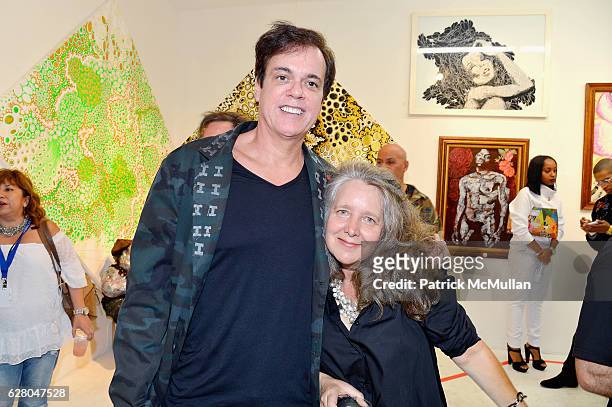 Guests attend the Patricia Field Art Basel Debut with Art Fashion Pop Up and Runway Presentation at The White Dot Gallery in Wynwood on December 1,...