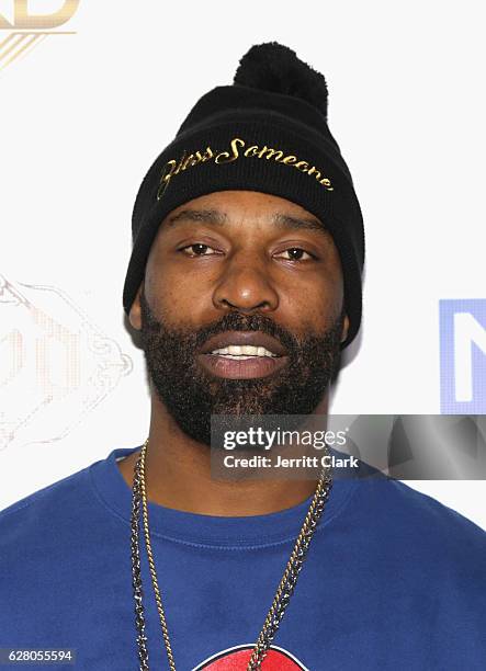 Baron Davis attends the 9th Annual Manifest Your Destiny Toy Drive And Fundraiser on December 5, 2016 in Hollywood, California.