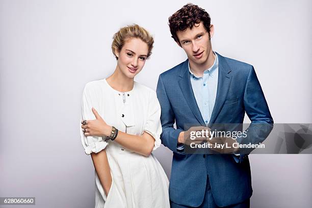 Actress Grace Van Patten and actor Callum Turner, from the film "Tramps," pose for a portrait at the Toronto International Film Festival for Los...