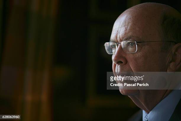 Investor Wilbur Ross is photographed for Financial Times on January 31, 2007 at home in New York City.