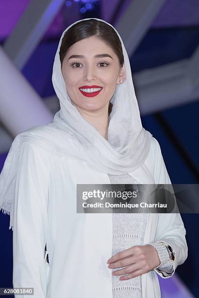 Fereshteh Hosseini attends the 16th Marrakech International Film Festival : Day Five on December 6, 2016 in Marrakech, Morocco.