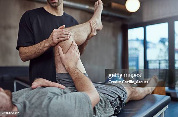 just a little more... - therapy stockfoto's en -beelden