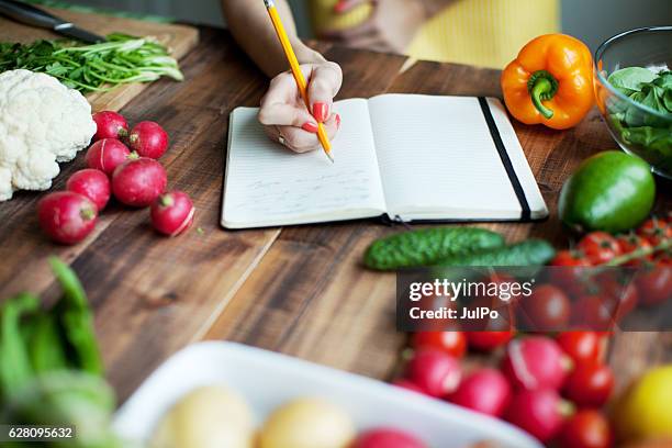 receta maestra - caderno de receitas fotografías e imágenes de stock