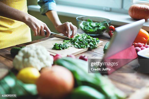 fresh vegetables - chopping food stock pictures, royalty-free photos & images