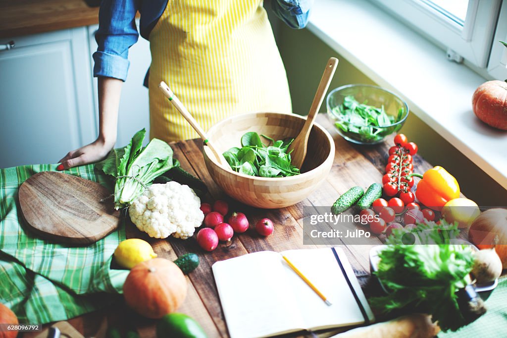 Fresh vegetables