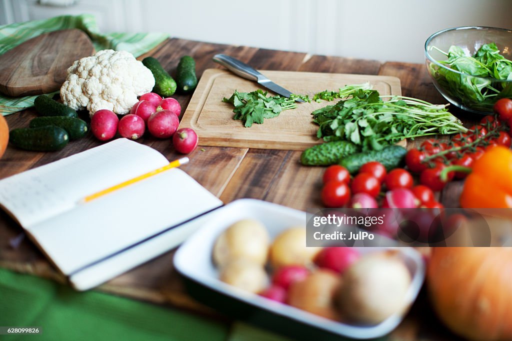 Fresh vegetables