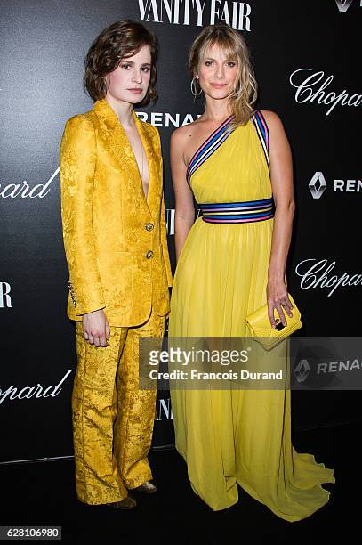 Melanie Laurent and Christine and the Queens attend the Vanity Fair Dinner With Chopard In Honor To The Most 50 Influential French Personalities In...