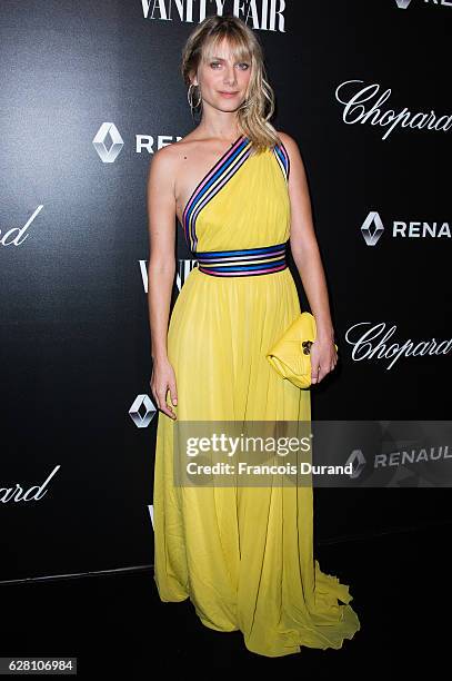 Melanie Laurent attends the Vanity Fair Dinner With Chopard In Honor To The Most 50 Influential French Personalities In The World at Hotel Salomon de...