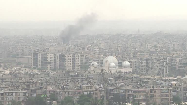 Syria Battle 44 The Revolt In Syria The Battle Of Aleppo Stock Videos, Footage, & 4K ...