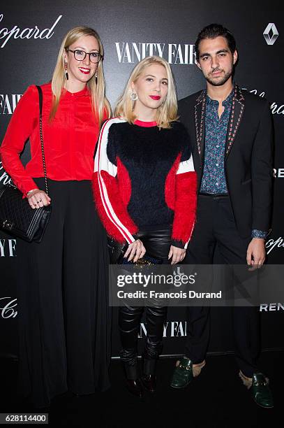 Camille Seydoux and Hugo Toucas attend the Vanity Fair Dinner With Chopard In Honor To The Most 50 Influential French Personalities In The World at...