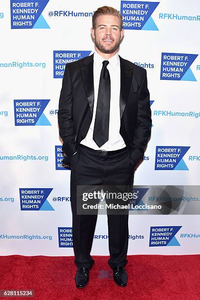 Trevor Donovan attends RFK Human Rights Ripple of Hope Awards Honoring VP Joe Biden, Howard Schultz & Scott Minerd in New York City.