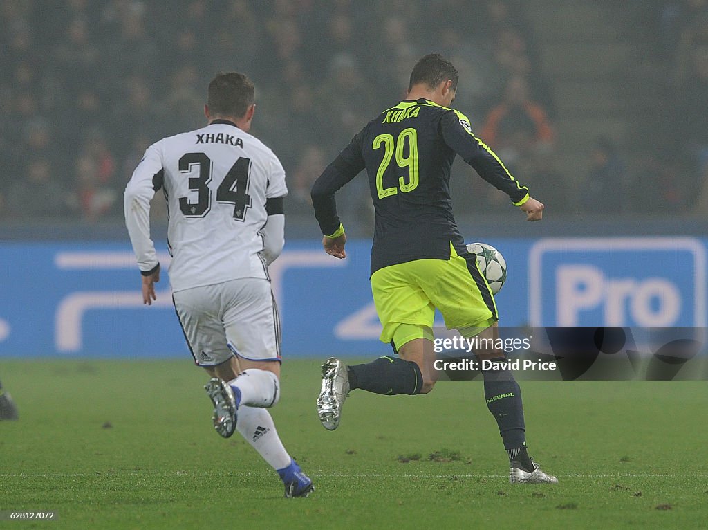 FC Basel 1893 v Arsenal FC - UEFA Champions League