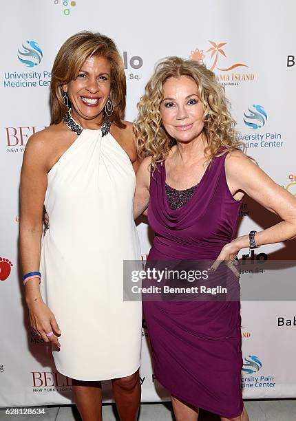 Personalities Hoda Kotb and Kathie Lee Gifford attends the BELLA New York Holiday Issue Cover Party & Holiday shopping event on December 6, 2016 in...