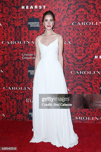 Julia Loomis attends Lincoln Center Corporate Fund Presents: An Evening Honoring Carolina Herrera at Alice Tully Hall on December 6, 2016 in New York...