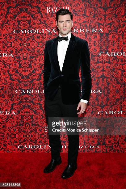 Model Sean O'Pry attends An Evening Honoring Carolina Herrera at Alice Tully Hall at Lincoln Center on December 6, 2016 in New York City.
