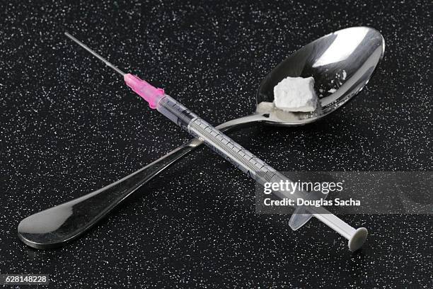 illegal drug use - crack spoon stock pictures, royalty-free photos & images