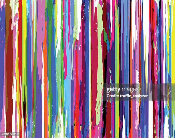 colorful paint background - pouring stock illustrations
