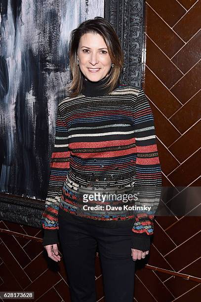Lizzie Tisch attends The Cinema Society & Ruffino Host A screening Of "All We Had"- After Party at Jimmy At The James Hotel on December 6, 2016 in...