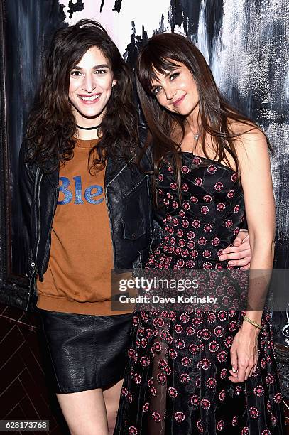 Katie Holmes and Eve Lindley attend The Cinema Society & Ruffino Host A screening Of "All We Had"- After Party at Jimmy At The James Hotel on...