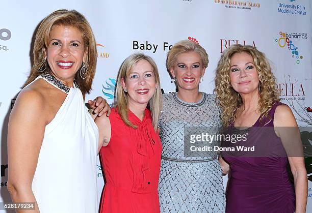 Hoda Kotb, Courtney Hall and Kathie Lee Gifford appear to celebrate the BELLA New York Holiday Issue Cover Party and Holiday Shopping Event on...