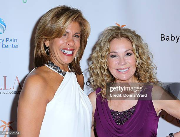 Hoda Kotb and Kathie Lee Gifford appear to celebrate the BELLA New York Holiday Issue Cover Party and Holiday Shopping Event on December 6, 2016 in...