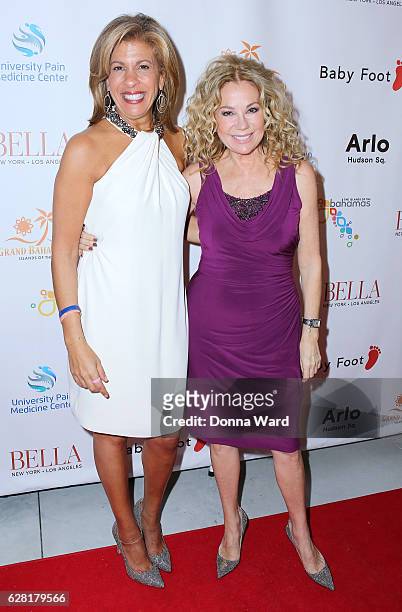Hoda Kotb and Kathie Lee Gifford appear to celebrate the BELLA New York Holiday Issue Cover Party and Holiday Shopping Event on December 6, 2016 in...