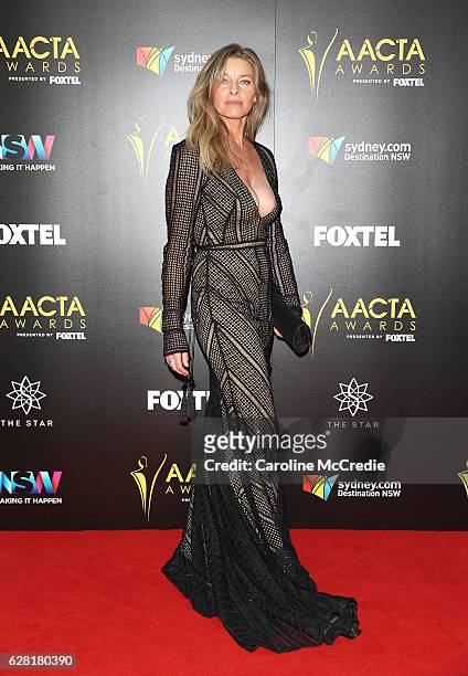 Tammy MacIntosh arrives ahead of the 6th AACTA Awards Presented by Foxtel at The Star on December 7, 2016 in Sydney, Australia.