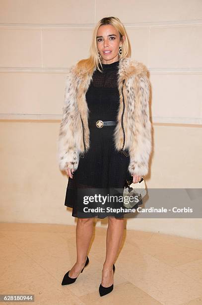 Elodie Bouchez attends the "Chanel Collection des Metiers d'Art 2016/17 : Paris Cosmopolite" show on December 6, 2016 in Paris, France.