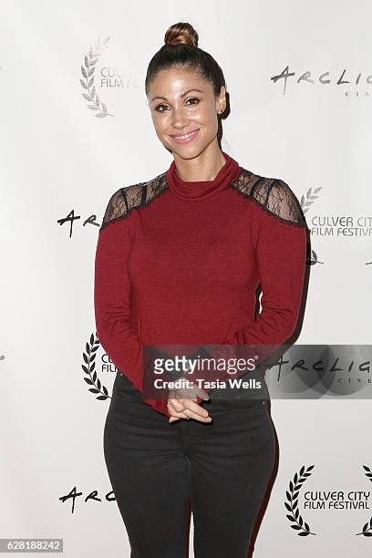 Actress Diane Marshall-Green attends the U.S. Premiere of the feature film "Polaris" at ArcLight Cinemas on December 6, 2016 in Culver City,...