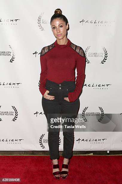 Actress Diane Marshall-Green attends the U.S. Premiere of the feature film "Polaris" at ArcLight Cinemas on December 6, 2016 in Culver City,...