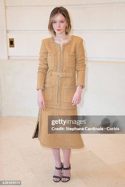 Diane Rouxel attends the "Chanel Collection des Metiers d'Art 2016/17 : Paris Cosmopolite" show on December 6, 2016 in Paris, France.