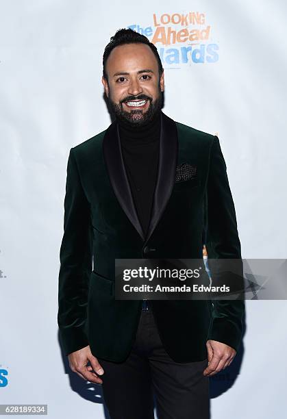 Fashion designer Nick Verreos arrives at The Actors Fund's 2016 Looking Ahead Awards at Taglyan Complex on December 6, 2016 in Los Angeles,...