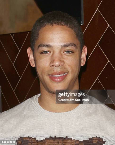 Actor Jeremy Carver attends the after party for the screening of "All We Had" hosted by The Cinema Society and Ruffino at Jimmy At The James Hotel on...