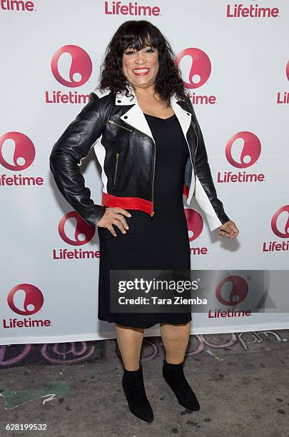 Actress Jackee Harry attends a live performance and holiday party for Lifetime's 'Vivica's Black Magic' at The Mint on December 6, 2016 in Los...