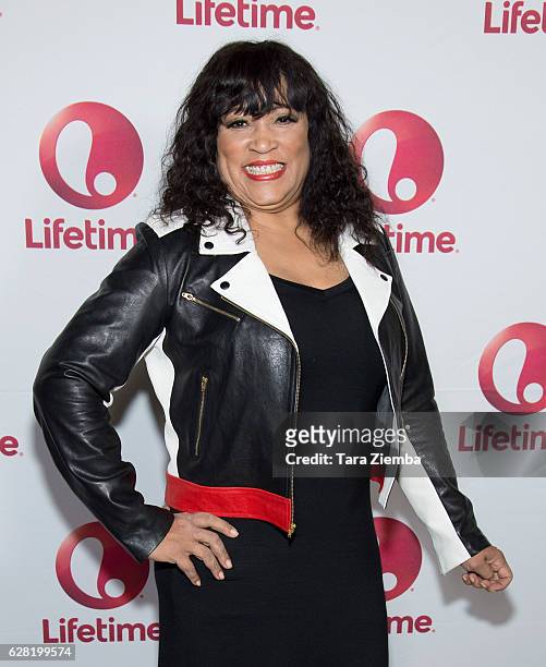 Actress Jackee Harry attends a live performance and holiday party for Lifetime's 'Vivica's Black Magic' at The Mint on December 6, 2016 in Los...